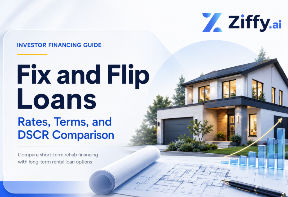 Fix and Flip Loans: Rates, Terms, and How They Compare to DSCR Financing