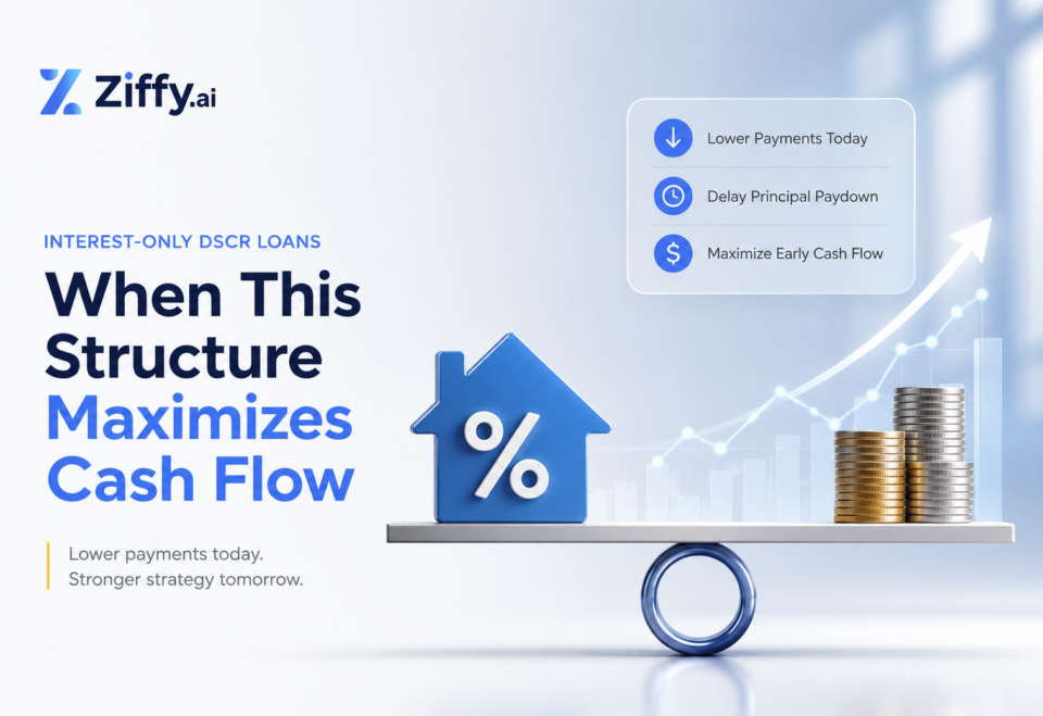 Interest-Only DSCR Loans: When This Structure Maximizes Cash Flow