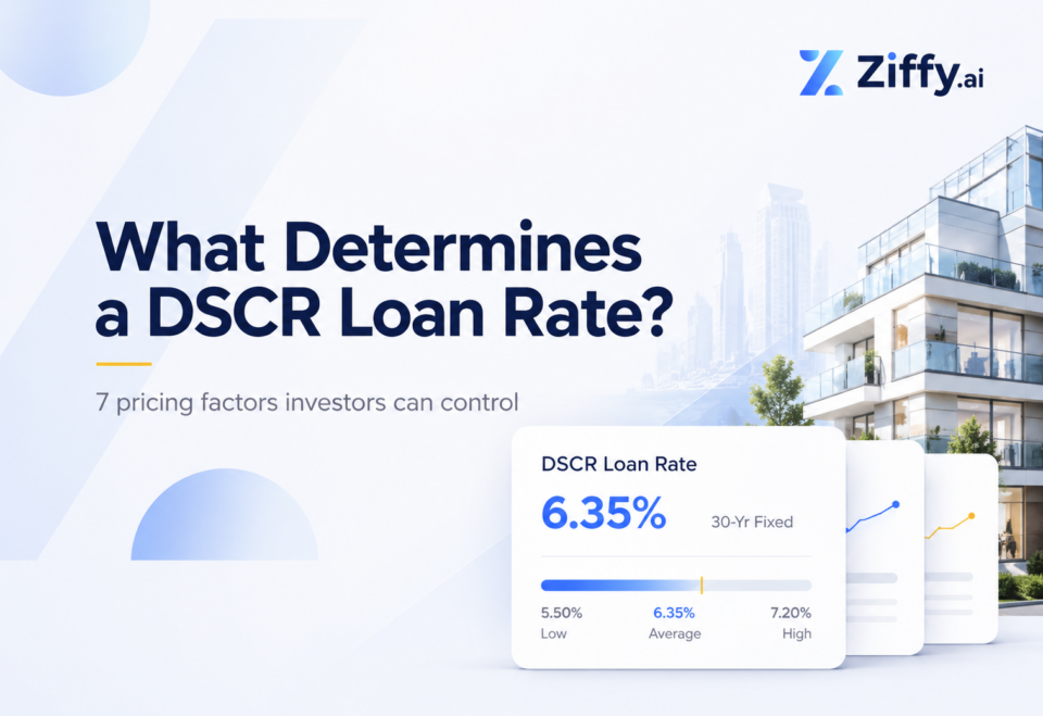 What Determines a DSCR Loan Rate? 7 Pricing Factors Investors Can Control