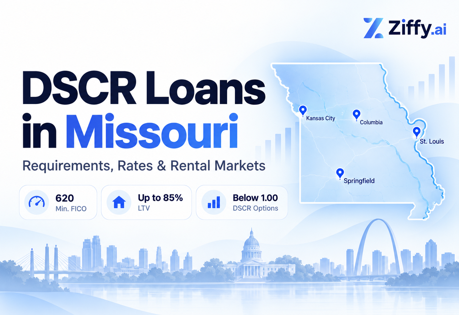 DSCR Loans in Missouri: Requirements, Rates, & Rental Markets